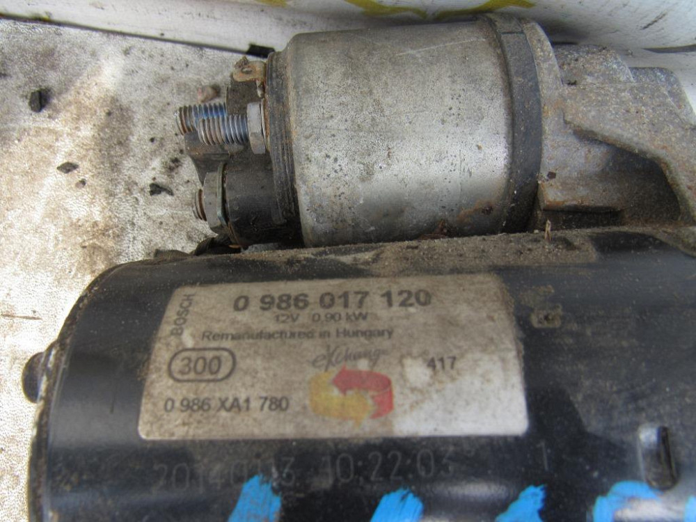 Стартер Opel Combo 1.6 бензин 2001-2012 (0986017120) Ковель - фото 2