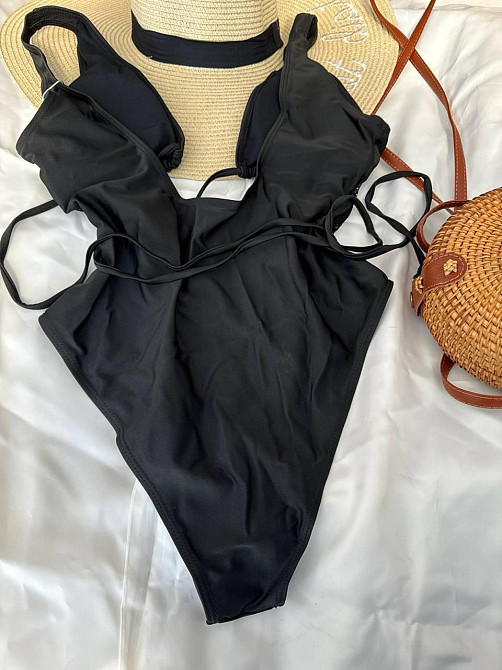 Купальник женский цельный Черный M Харьков - изображение 2