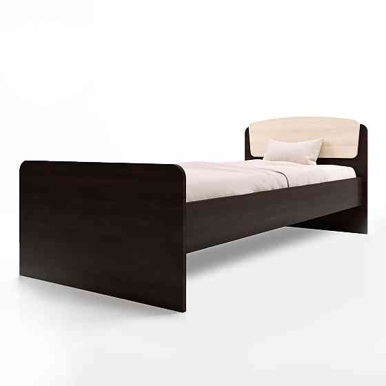 Односпальне ліжко Еверест Асторія-2 80х190 см венге/дуб молочний (DTM-2105) Львів