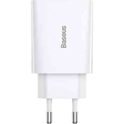 Зарядное устройство Baseus Speed Mini Quick Charger White (CCFS-SN02) Винница