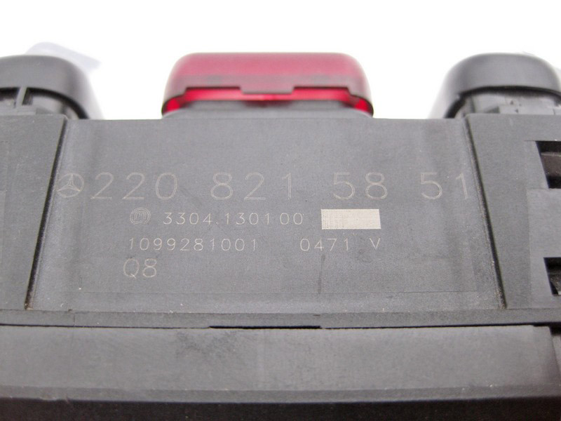 Mercedes-Benz  A2208215851 Блок кнопок аварійки, блокування дверей, "ESP", регулювання амортизаторів E-Class W220 Одеса - фото 3