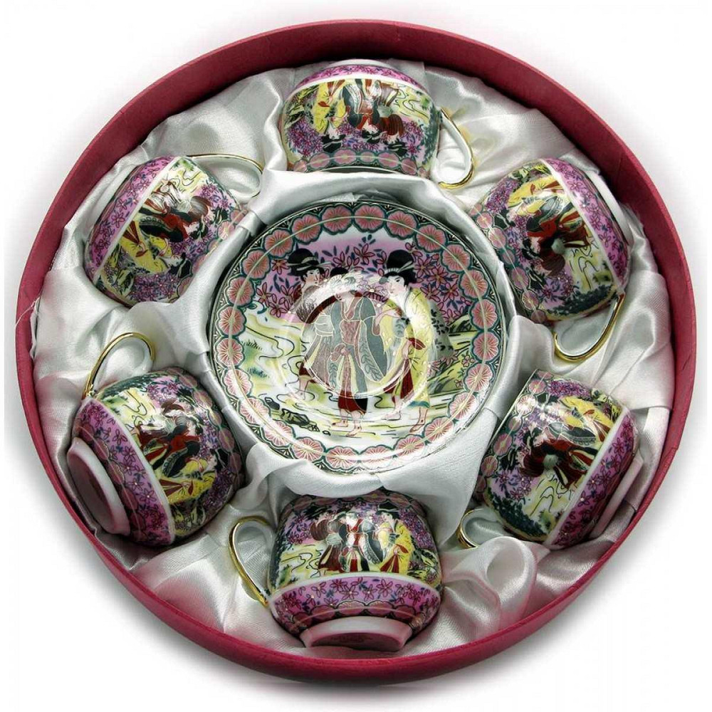 Сервіз чайний на 6 персон фарфоровий Фіолетовий Київ - фото 1