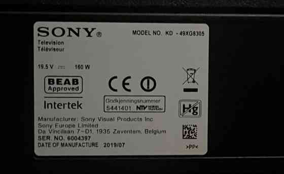 Телевизор Sony 49 