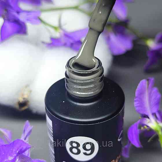 Гель-лак для нігтів Bee Nails 089 (сіро-оливковий) 8мл Херсон