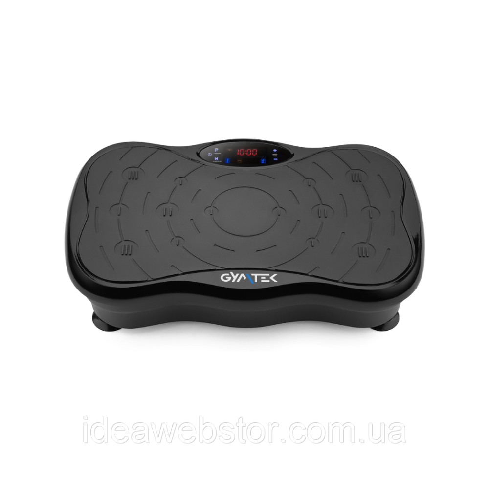 Віброплатформа Gymtek XP500 2D для дому з пультом керування й еспандерами вібротренажер для схуднення фітнесу масажу чорна Київ - фото 14