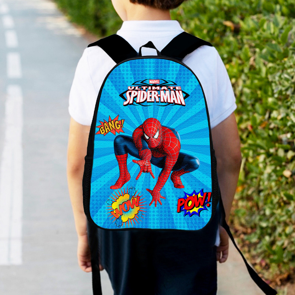 Рюкзак дитячий людина павук, спайдермен "Spiderman" 34х27см, міський ранець для хлопчика з принтом (00393) Київ - фото 1