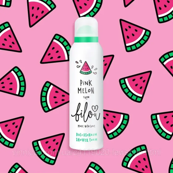 Пінка для душу Bilou Pink Melon 200 мл Чернівці