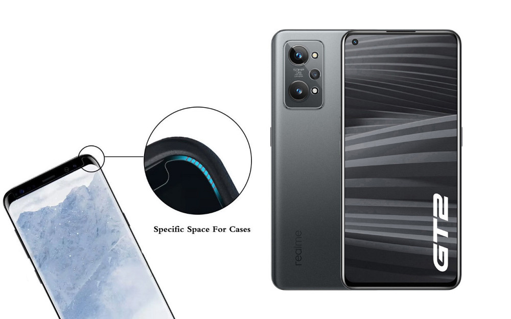 Захисне скло HyperGlass Pro для Realme GT2, Realme GT2 Pro – максимальна чутливість та захист Київ - фото 3