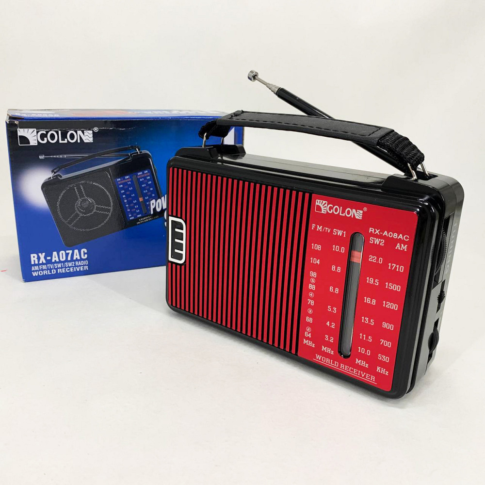 Міні радіо GOLON RX-A08, Радіоприймачі фм, Фм радіоприймач від мережі 220в, Найпростіший радіоприймач MX-32 Львів - фото 10