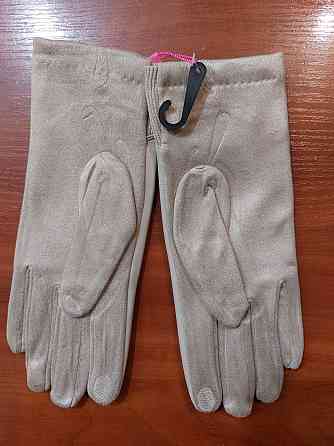 Рукавички жіночі сенсорні one size кремовий Київ
