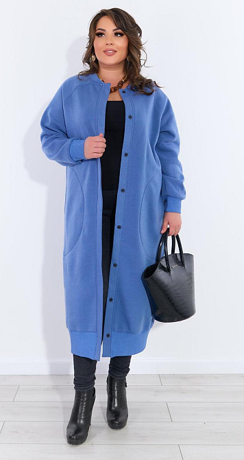 Подовжений кардиган із начосом (42) Київ - фото 3