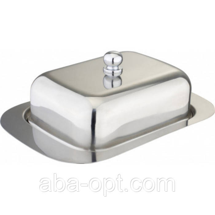 Маслянка з нержавіючої сталі Нео 16 х 12 х 10 см (шт) Одеса - фото 1