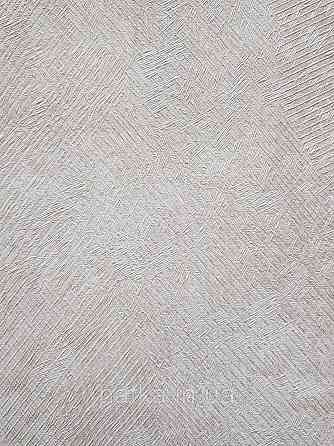 Шпалери метрові вінілові на флізеліні Sintra Structure під штукатурку мазки смужки сірі з глянцем 448830 Київ