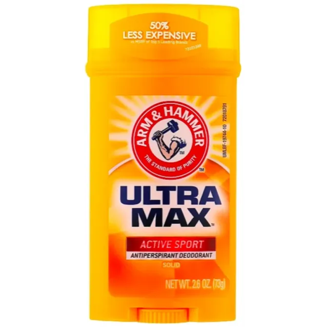 Антиперспірант ARM&HAMMER Ultra Max Active Sport твердий 73 г Львів - фото 1