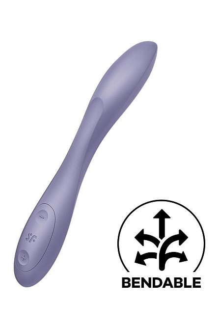 Универсальный вибратор Satisfyer G-Spot Flex 2, гибкий ствол с фиксацией положения Sex Aura Киев - изображение 1