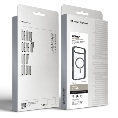 Чохол до мобільного телефона Armorstandart Unit MagCase Apple iPhone 17 Air Titanium Grey (ARM86309) Вінниця - фото 2
