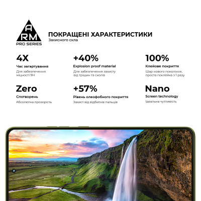 Стекло защитное Armorstandart Pro Motorola G86 5G (ARM86587) Винница - изображение 5