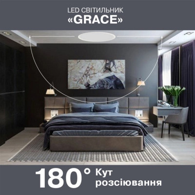 Светильник ELM Grace - 18W 6500K (26-0066) Винница - изображение 3