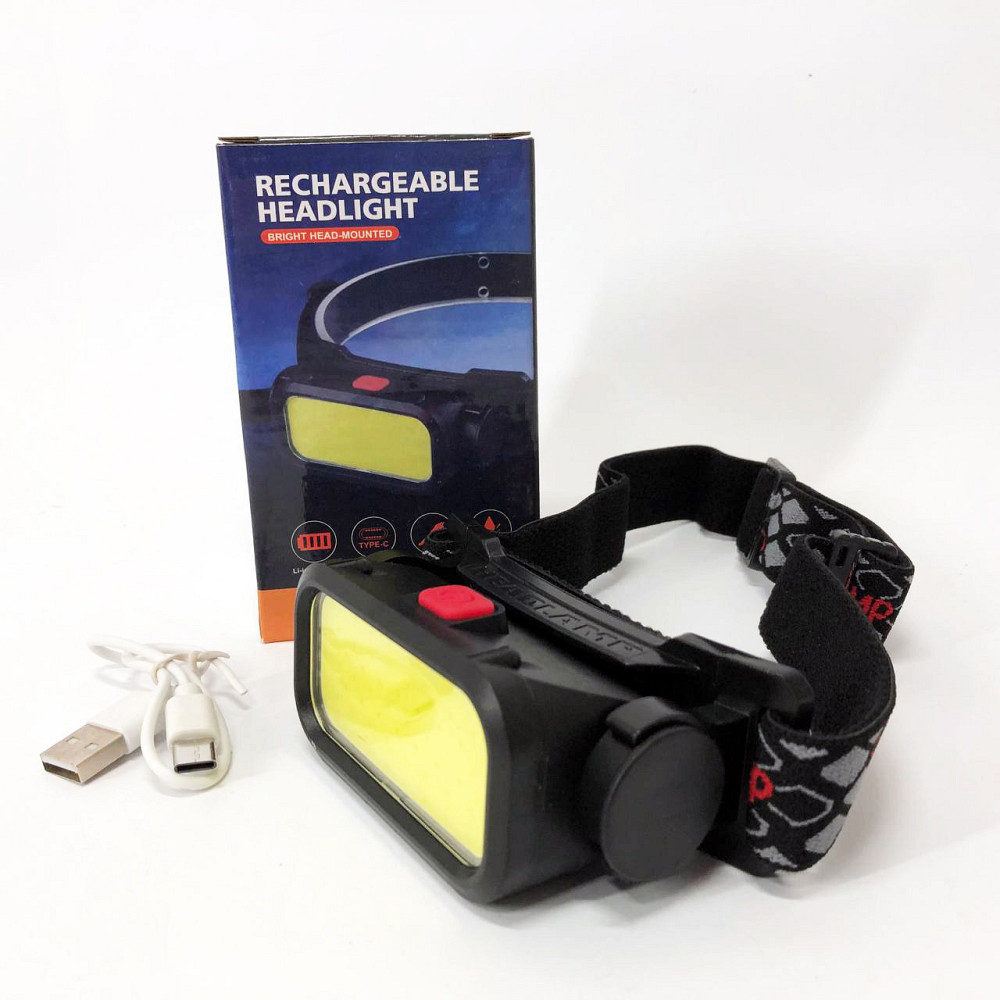 Надежный налобный фонарь BL-008+COB, Налобный фонарь для рыбалки на лоб с датчиком движения EA-82 Киев - изображение 8