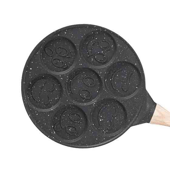 Сковорода-смайл для панкейків Ø 26.5 см сірого кольору Київ