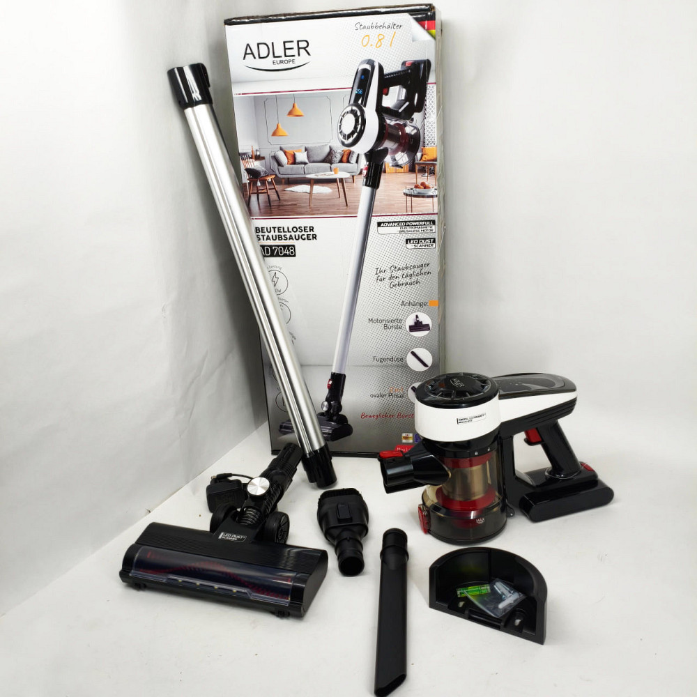Вертикальный циклонный пылесос Adler, Удобный ручной пылесос без мешка Вертикальный щеточный ME-36 Львов - изображение 9