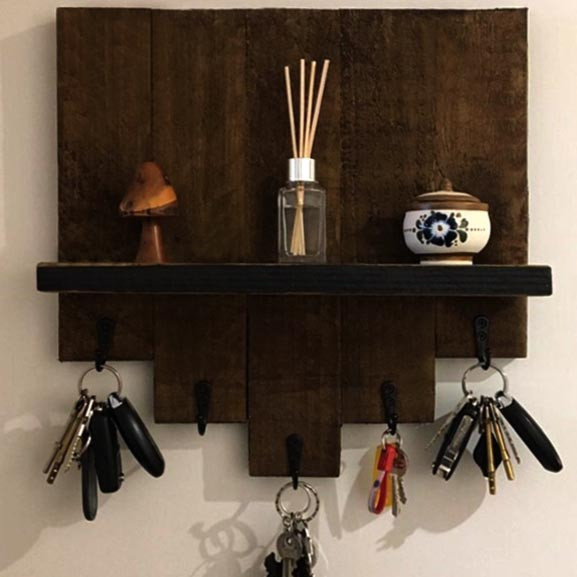 Ключниця дерев'яна "Планінг" капучино Миколаїв - фото 1