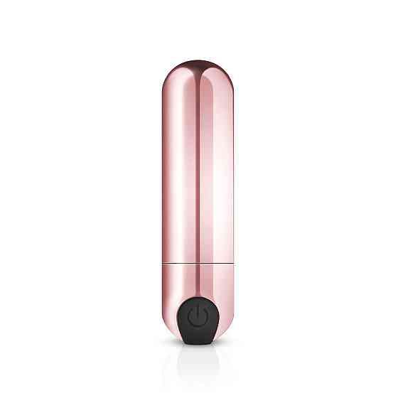 Віброкуля Rosy Gold — Nouveau Bullet Vibrator, перезаряджається Sex Aura Київ