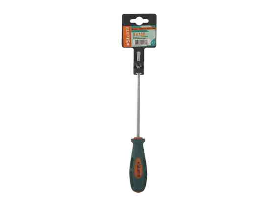 Отвертка шлицевая Sturm  5x150мм 1040-01-SL5-150 (читать описание) Ровно