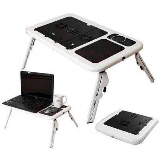 Столик раскладной для ноута, Столик подставка под ноутбук, Столик-подставка для ноутбука с подушкой GW-27 Львов