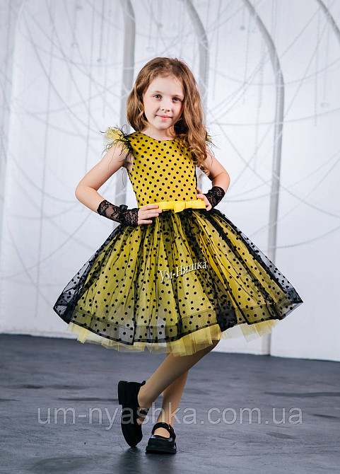 Пышное нарядное платье в ретро стиле 