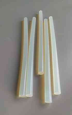 Клей стержень для пистолета толстый 11мм 25см прозрачный (1 шт) Харьков