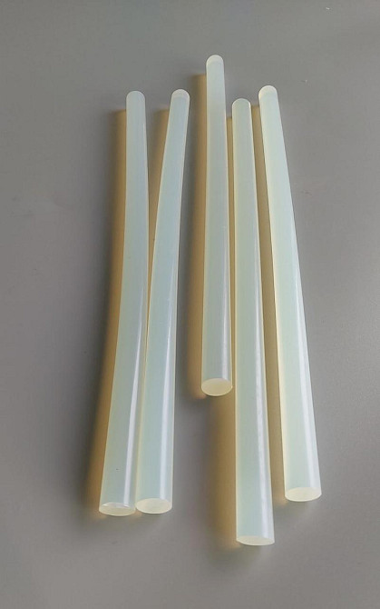 Клей стержень для пистолета толстый 11мм 25см прозрачный (1 шт) Харьков - изображение 1