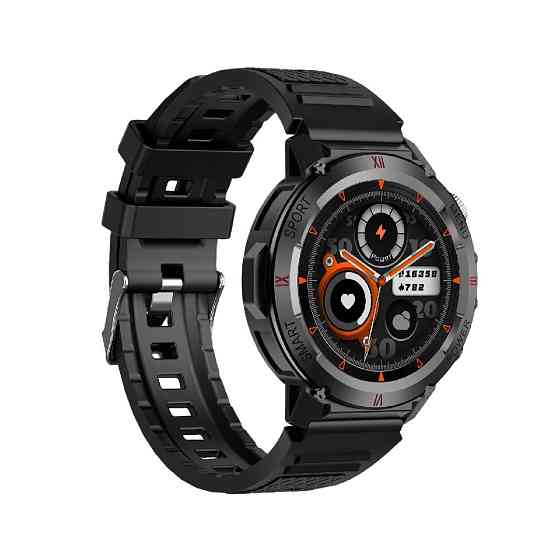 Смарт-годинник IWO X22 1.46". 330 mAh, IP68 Black Київ