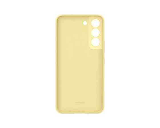 Чохол-накладка Samsung Silicone Cover для Samsung Galaxy S22 SM-S901 Butter Yellow (EF-PS901TYEGRU) ( 16725 ) Харків