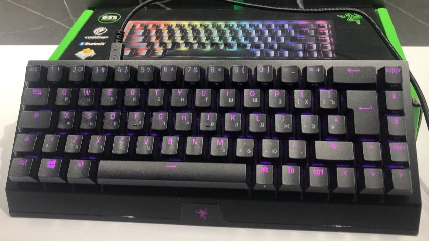 Клавиатура беспроводная Razer black widow v3 Hyper Киев - изображение 4