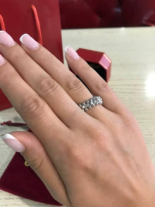 Кільце Cartier Juste un Clou ("зубчики") — покриття срібло 925 / без цирконію Одеса - фото 8