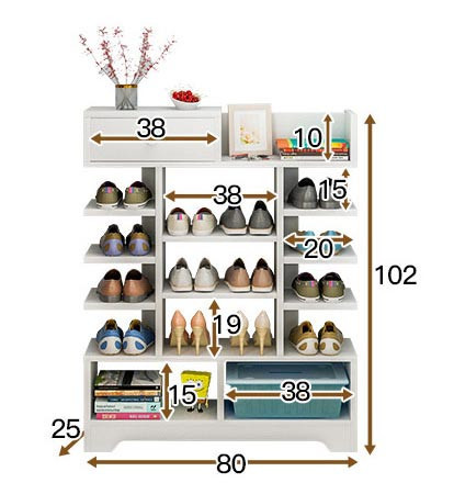 Полиця для взуття "Кардо 3" зефір Миколаїв - фото 2