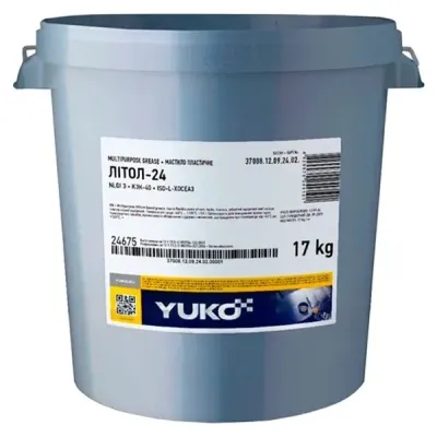 Мастило автомобільне Yuko Літол-24 17кг (4820070249101) Вінниця