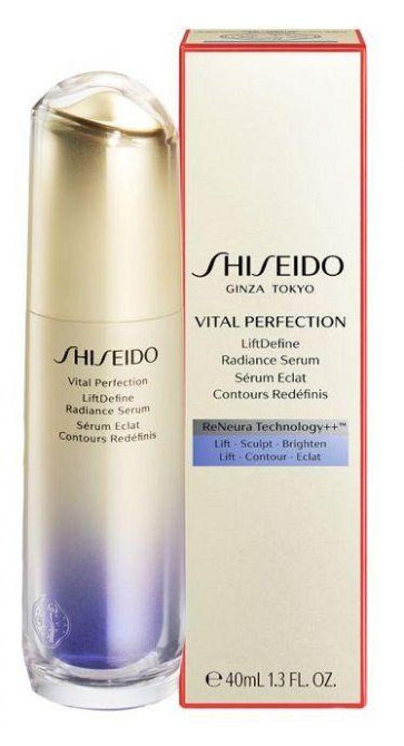 Сироватка для обличчя та шиї Shiseido Unisex Vital Perfection LiftDefine Radiance Serum Слов'янськ - фото 1