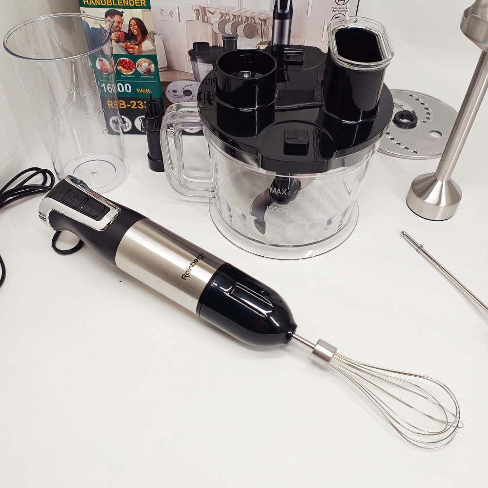 Блендер з функцією приготування коктейлів, Потужний занурювальний блендер для дому PK-19 Львів - фото 7