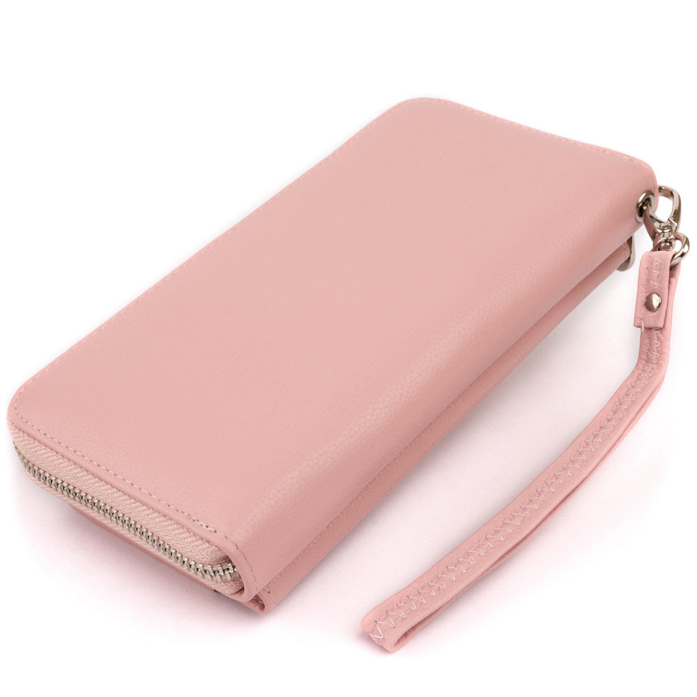 Кошелек пастельный женский Розовый (ST Leather) Киев - изображение 12