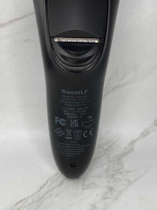 Б/В Чоловіча роторна водонепроникна електробритва SweetLF SWS7105 Blue 3D FLOATING HEAD (акумуляторного типу) Київ - фото 3