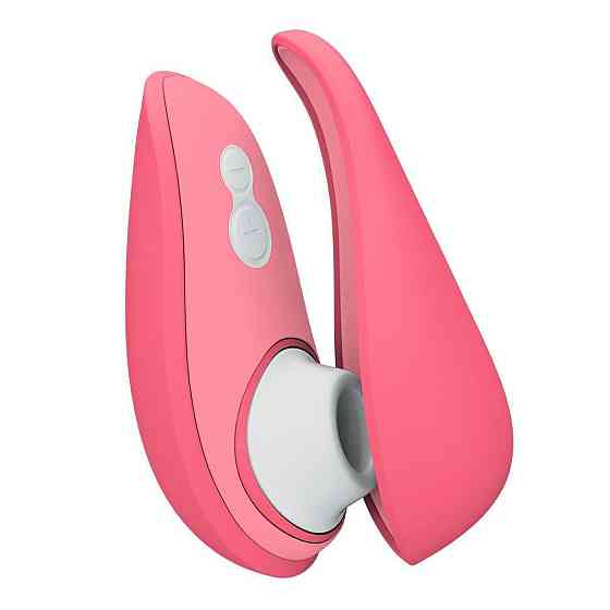 Вакуумний кліторальний стимулятор Womanizer Liberty 2 Vibrant Rose, 8 режимів, магнітна кришечка Sex Aura Київ