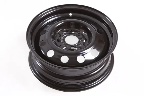 Диск колесный 2112 ДК черный в уп. (со штуцером) Винница