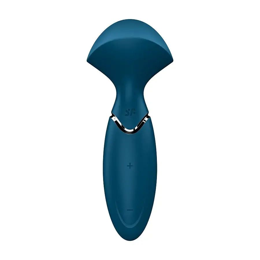 Вібромасажер Satisfyer Mini Wand-er Blue Львів - фото 6