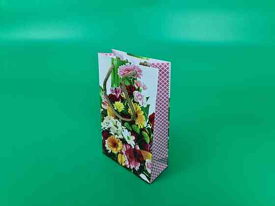 Пакет бумажный подарочный малый 11/18/5(арт М042) (12 шт) Харьков