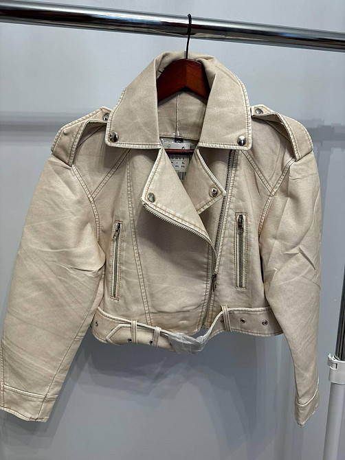 Жіноча куртка косуха Молочний S Харків - фото 1