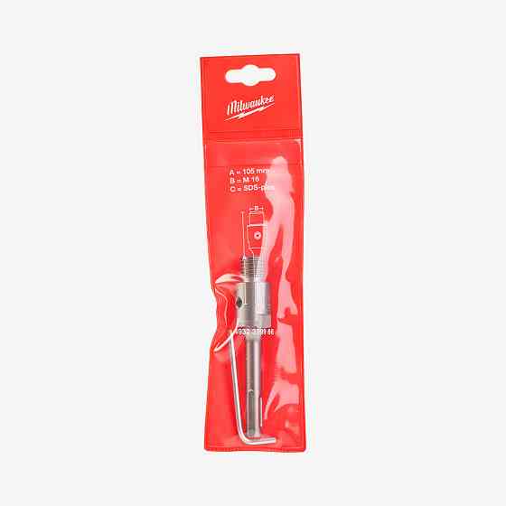 Хвостовик SDS-PLUS для коронок ТСТ (по бетону) MILWAUKEE, 105мм, (різьба М16) Одесса