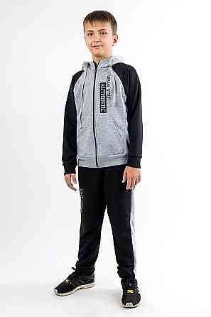 Спортивний костюм для хлопчика, чорный топ Крохатушка одяг Київ