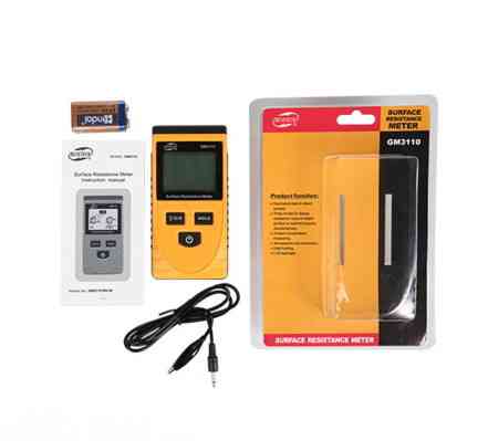 Тестер для измерения сопротивления поверхности (1kΩ ~1000ГΩ) BENETECH GM3110 Киев